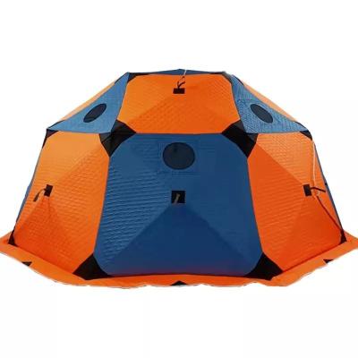 China Easy install winter camping fishing tent outdoor camping thickened plus cold cotton and windproof ice Oxford 1 set TM accept customized logo for sale