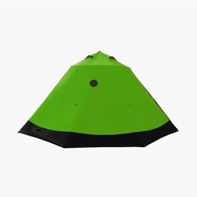 China New Glamping Stake Tent PU Polyester Custom Cotton Canvas Outdoor Camping Lardge Pyramid Tent Tube Type Tents For Sale for sale