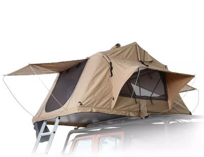 China Hot Selling 2000-3000 Mm Outdoor Bedroom 2020 Top Waterproof Suv Car Camping Roof Canopy Tent One Tent One Extended Type Four Seasons Tm-czp1 for sale