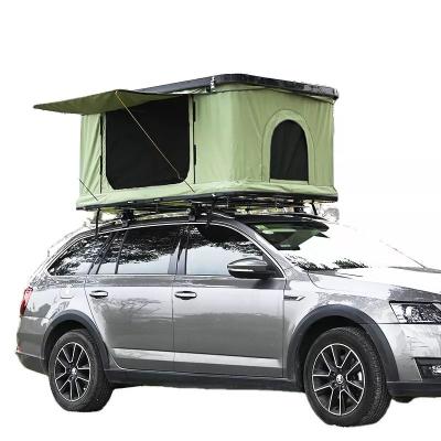 China Extended Type 3 Kinds Size 4x4 Suv Fiberglass Shell Roof Top Car Rooftop Tent Automatic Hard Camping Tent for sale