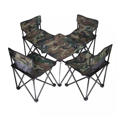 China Modern Outdoor Portable Picnic Beach Kids Tables Foldable Chairs Set for sale