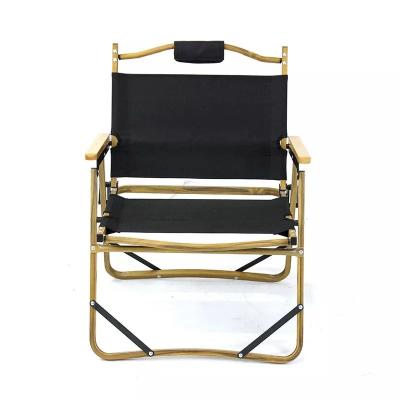 China Modern wholesale custom adjustable foldable aluminum beach outdoor camping chair for fishing for sale