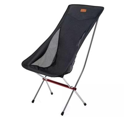 China Modern Outdoor Portable Camping Lightweight Folding Aluminum Pole Beach Chair Oxford Cloth Foldable Ultralight Chair for sale