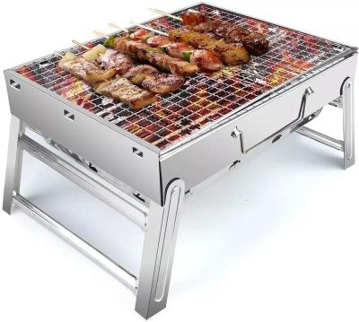 China Outdoor Camping Raising Stainless Steel Family Traveling Barbecue Grills Foldable Portable Outdoor Camping Machine Table Cooking Tent Wood Fire Stove for sale