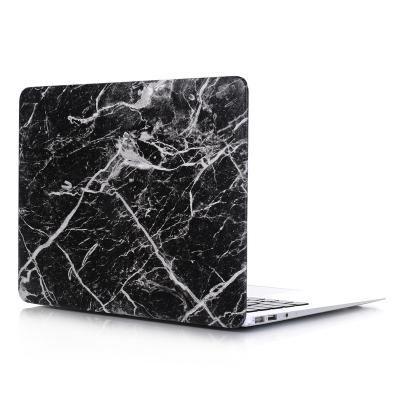 China Marble Grain Leather Hard Case Cover For Macbook Air 13 A1466 A1369 Laptop Case for sale