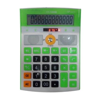 China Multi-Purpose Desktop Calculator Multifunctional Desktop Calculator FM Radio Function Financial Calculator for sale