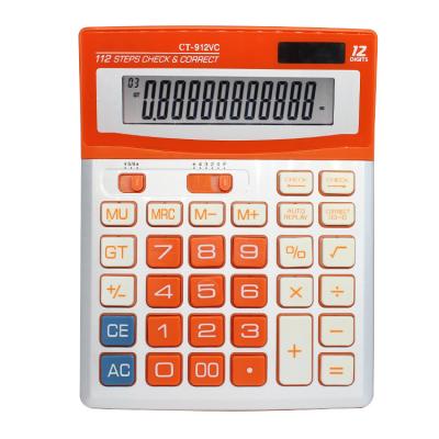 China Tax Calculator Big Size 112 Steps Check Correct Desktop Electronic Calculator for sale