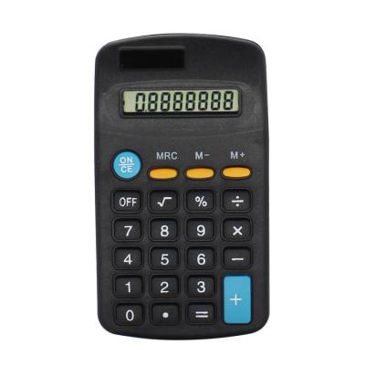 China Promotional Dual Power Solar 8 Digit Pocket Display General Purpose Electronic Calculator 402 for sale