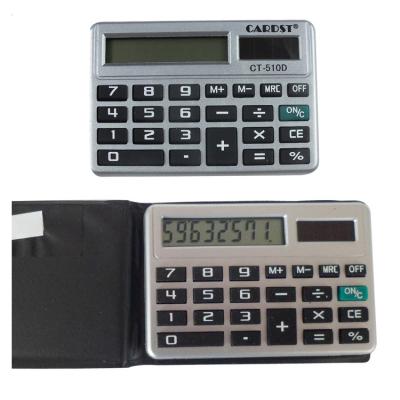 China Promotional 8 Digit Solar Calculator General Purpose Notebook Small Card Calculator, Diary With Calculator for sale