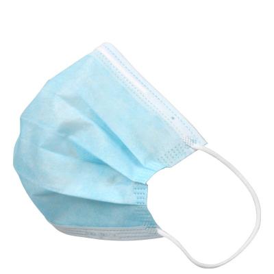 China Eco - Friendly Adult Dust Proof With Earloop Disposable Medical 3ply Face Mask With EN 14683 Type Non Woven for sale