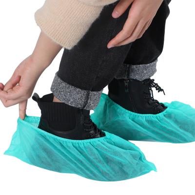 China Eco-friendly Hot Selling Nonwoven Disposable Printing Shoe Cover 	Medical Shoe Covers for sale