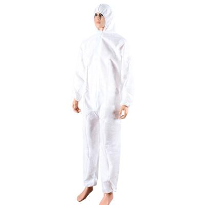 China With cheap disposable nonwoven coveralls hood safety protection and elastic cuffs for sale