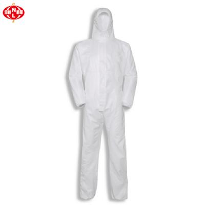 China Personal Protective Suit Disposable Chemical Protective Suit Eco - Friendly With High Quality for sale