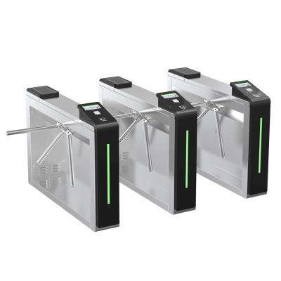 China Stainless Steel Three Arm Tripod Turnstile Barrier Gate with Power Voltage AC220V/110V±10% for sale