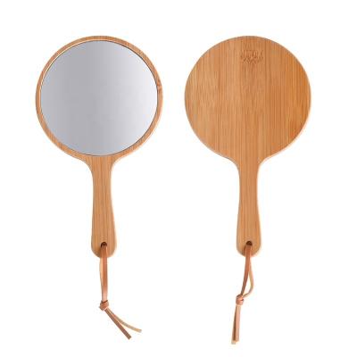 China Victory Hot Selling Popular Home Traditional Hotel Using Classic Style Mirror Bathroom Handheld Bamboo for sale