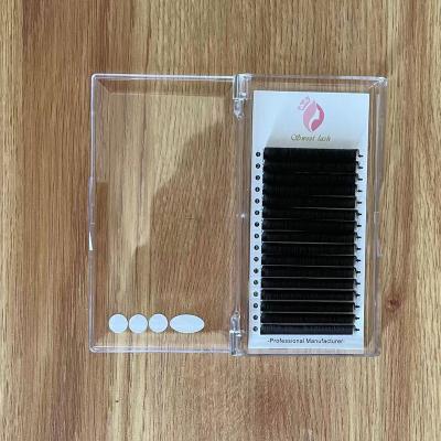 China Wholesale Quality Mink Lashes Natural Eyelash Extensions Ellipse Extension for sale