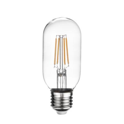 China Hot Sale Wholesale Modern Simple T45 Led Light Bulbs Filament Candle Customs Lead Bulbs for sale