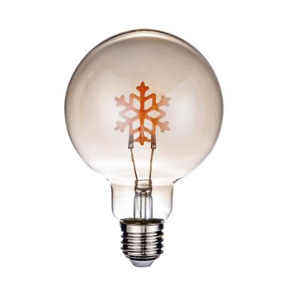 China Simple modern Chinese manufacturer specializes in manufacturing G95 lamp e27 color filament LED bulb for sale