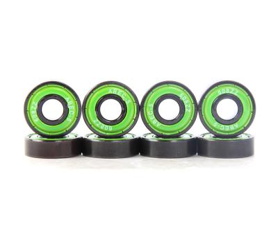 China SKATERGEAR 608 green ceramic skateboard abec-7 bearing for mini cruiser skateboard for sale