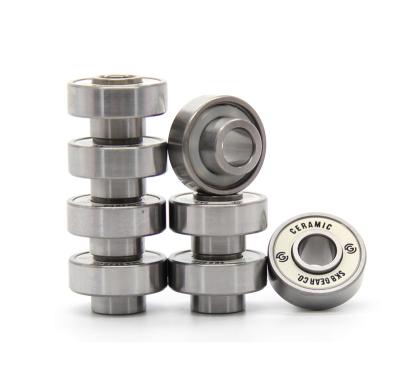 China Skateboard SKATERGEAR 608 High Precision Zr02 Ceramic Ball Bearings For Skateboard Longboard for sale