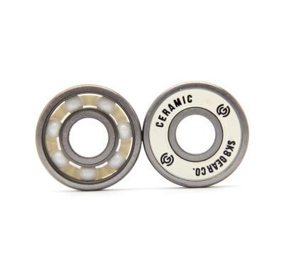 China SKATERGEAR Skateboard Skateboard Roller Skate Longboard Ceramic High Precision Deep Groove Ball Bearings for sale