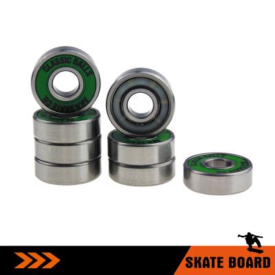 China Skateboard AKA Premium Skate Board Rainbow ABEC 5 Titanium Skateboard Bearings for sale