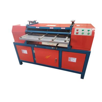 中国 Metal Recycling Hot Selling Scrap Radiator Peeling Machine Radiator Machine Copper Heat Sink For Sale 販売のため