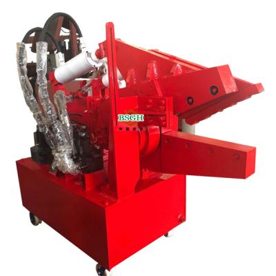 China 1 inlet AS-630 metal alligator shear cutting machine hydrauylic shear cutting machines for sale