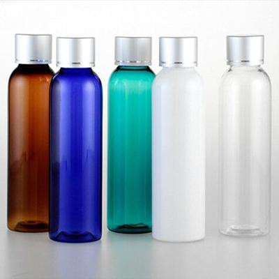 China BEAUTY PACKAGING 50PCS/lot 60ml PET Empty Bottle Plastic Bottles With Emulsion Aluminum Cover Anodized Plastic Bottle With Inner Plug for sale