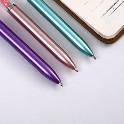 China Ballpoint Pen Customized by Pen Gift High Quality Luxury Promotion Logo Diamond Ballpoint Pen Crystal Diamond for sale