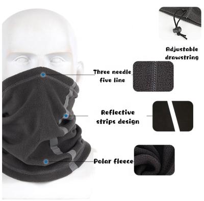 China Keep Warm Thick Recycling Headwear Reflective Brand Neck Warmer Cuff Fleece Bandana Scarf Durag Durag for sale