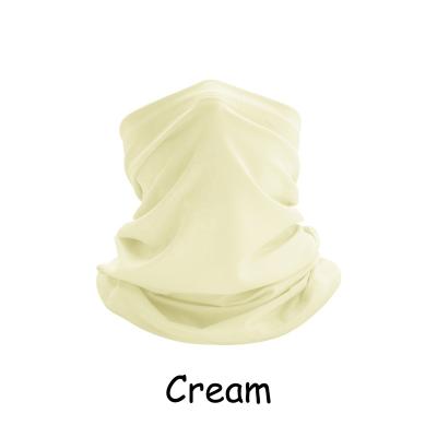 China Custom Ice Warm Silk Cool Summer Fashion Outdoor Neck Cuff Face Scarf Cooling Bandana For Running Recycling for sale