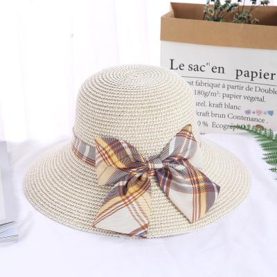 China Straw Hat Outdoor Straw Hat Women UV Protective Paper Summer Image Beach Sun Warm Hats for sale