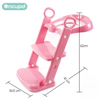 China Eco-freindly 2019 Best Good Price Baby Potty Selling Kids Learning Training Toilet Seat Chair With Ladder for sale