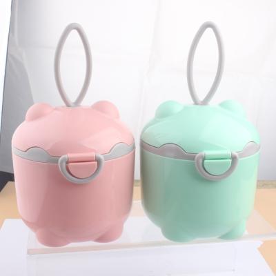 China Hot Sale PP Baby Milk Powder Container BPA Free Portable Fresh Food Container Kids Milk Box Powder Dispenser Containers for sale