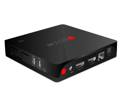 中国 Wifi Amlogic S802 XBMC スマートな TV 人間の特徴をもつ箱のクォードの中心の人間の特徴をもつ小型 PC のテレビの上箱 販売のため