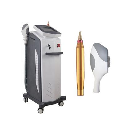 China Hair Removal Multifunction 2 in 1 shr IPL Permanent Painless Laser Hair Removal Pico Laser Tattoo Removal Machine for sale