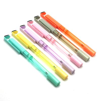 China office & 5ml Pen Phone Custom Clean Holder School Logo Screen Plastic Spray Ball Pen With Hand Alcohol Spray Sanitizer for sale