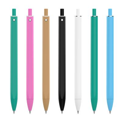 China Normal multi color no clip gel pen wholesale promotional gel ink pen with custom logo for sale