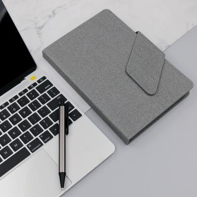 China Custom printed office stationery a5 size PU magnetic lock multifunctional notebook for sale