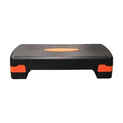 China Durable Fitness Equipment 2 Step Aerobic Steps Levels Gym Adjustable Aerobic Exercise Board Platform for sale