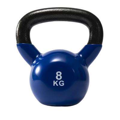 China Universal Wholesale Kettlebell Fitness Equipment Kettlebell Color Vinyl Coated Kettlebells for sale