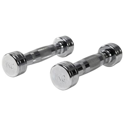 China Chinese fitness dumbbell manufacturers pass dumbbell 1kg dumbbell gym equipment chrome chrome dumbbell for sale