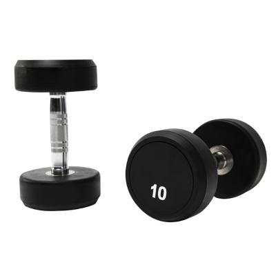 China rubber covered dumbbell fitness and entertainment cheap dumbbell for sale dumbbell with new design dumbbell bodybuilding for sale