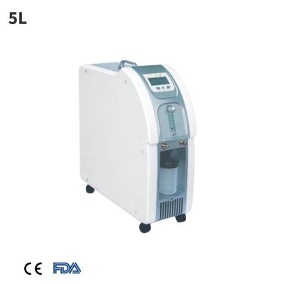 China Oxygen-5LPM portable oxygen concentrator generator oxygen machine 5Ll 520*550*200mm/21kg for sale