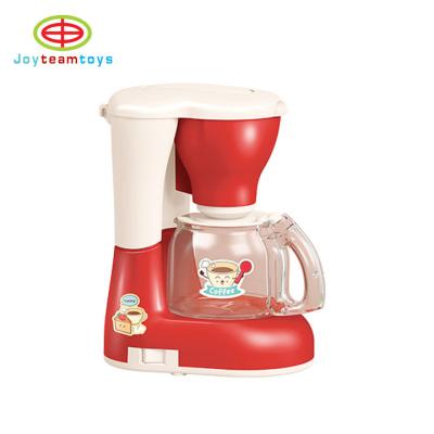 China Kitchen Set Appliance Toys Diy Game Pretend Pressure Pump Coffee Machine Kitchen Toys Sets Home Appliance Toys for sale