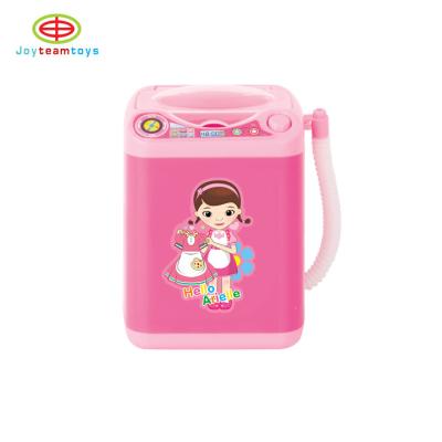 China Plastic Kitchen Toys Set Jinhuafeng Toys Kitchen Pretend Toys Carry-On Household Play Set For Girls for sale