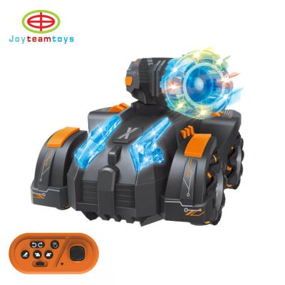 China Interactive RC Model Multifunctional Drift RC Car Spraying Infrared Jet Infrared Battle Tank Stunt Battle Drift Car for sale