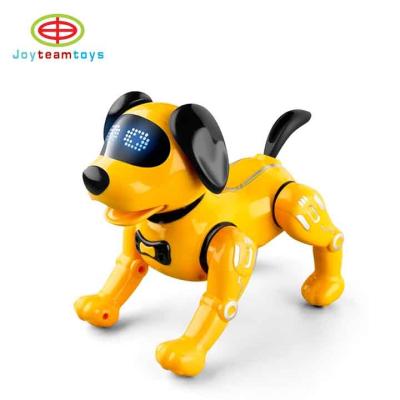 China Radio control toy rc dog toy smart programming early educational robot with music push-ups play remote control puppy pet against Zhorya for sale