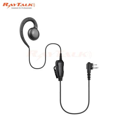 China Ear Hook Swivel C Shape Earhook Earphone with Built-in PTTs for Motorola GP308 GP68 GP88 GP300 for sale